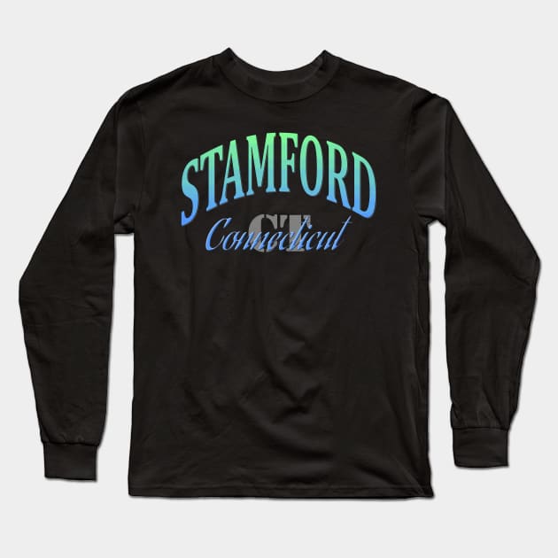 City Pride: Stamford, Connecticut Long Sleeve T-Shirt by Naves